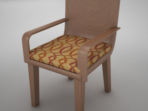 bar chair 2 3D Model