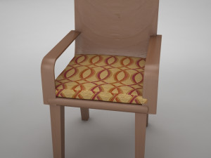 bar chair 2 Modelo 3D