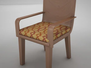 bar chair 2 3D Model