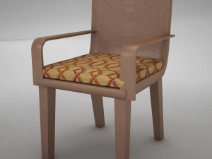 bar chair 2 3D Model
