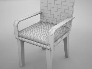 bar chair 2 3D Model