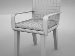 bar chair 2 3D Model