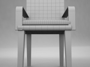 bar chair 2 Modelo 3D