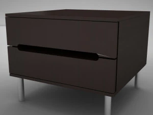 night table modern 3 3D Model