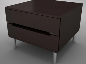 night table modern 3 3D Model