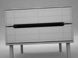 night table modern 3 Modelo 3D