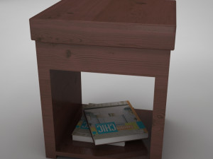 night table 3D मॉडल
