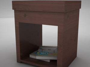 night table 3D मॉडल