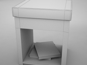 night table 3D मॉडल