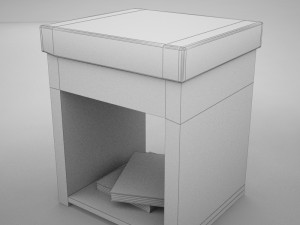 night table 3D मॉडल