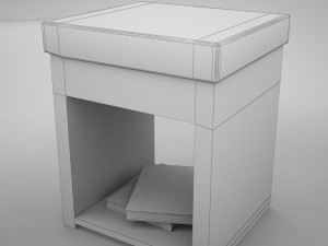 night table 3D मॉडल