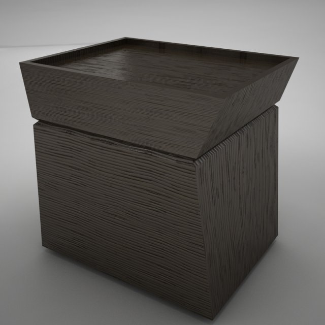 modern night table 1 3D 모델 .c4d .max .obj .3ds .fbx .stl .blend 