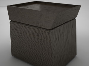 modern night table 1 3D 모델