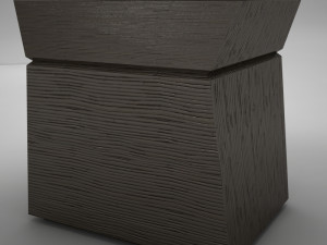 modern night table 1 3D 모델