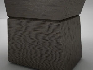 modern night table 1 3D Model
