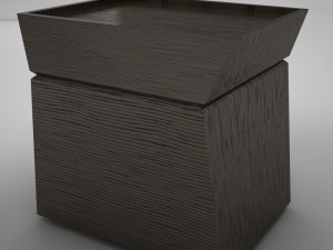 modern night table 1 3D 모델