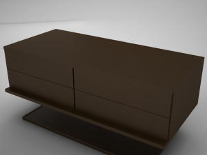 modern night table 2 3D Модель