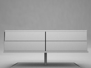 modern night table 2 Model 3D