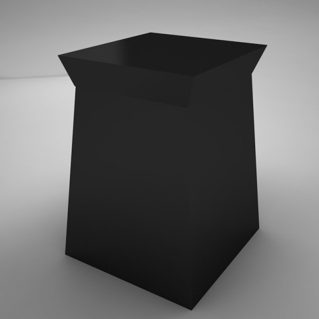 modern night table 3D मॉडल .c4d .max .obj .3ds .fbx .stl .blend 