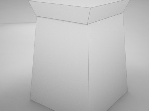 modern night table 3D मॉडल