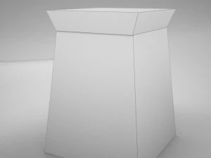modern night table 3D Model