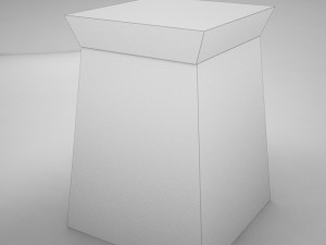 modern night table 3D मॉडल