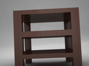 coffe table square 2 3D-Modell