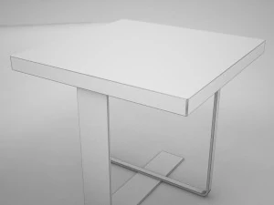 メサ横01 3Dモデル