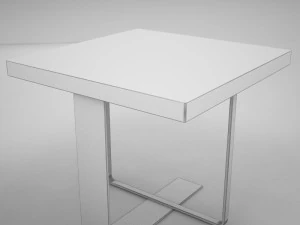 メサ横01 3Dモデル