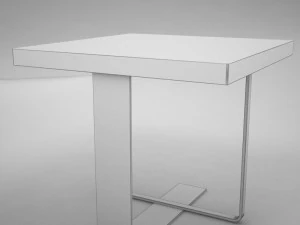 メサ横01 3Dモデル