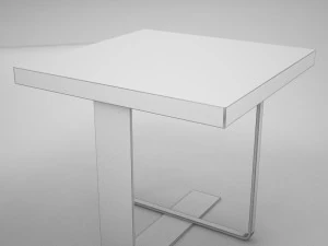 メサ横01 3Dモデル