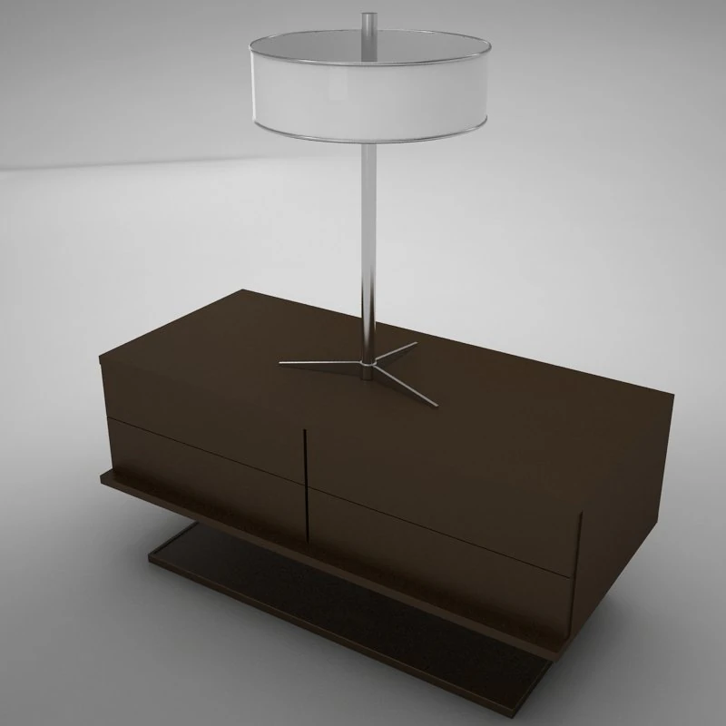 lamp table 3D Model .c4d .max .obj .3ds .fbx .stl .blend 