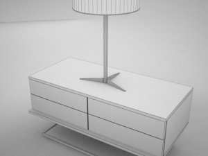 lamp table Modello 3D