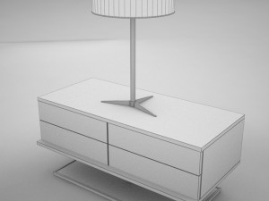 lamp table Modello 3D
