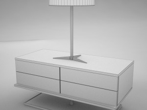 lamp table Modello 3D