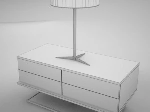 lamp table 3D Model