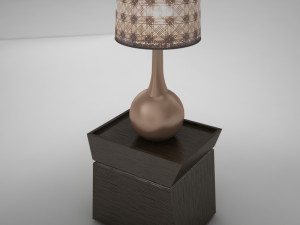 lamp table 001 3D Модель