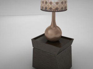 lamp table 001 3D Model