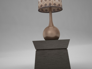 lamp table 001 3D Model