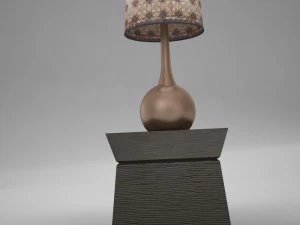 lampa stołowa 001 Model 3D