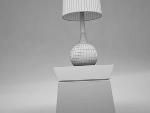 lampa stołowa 001 Model 3D