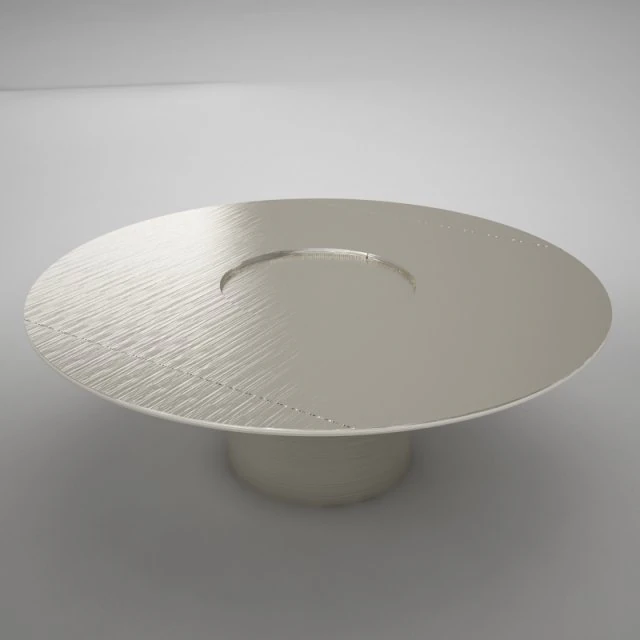 실버 테이블 3D 모델 .c4d .max .obj .3ds .fbx .stl .blend 