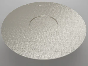 실버 테이블 3D 모델