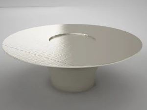 실버 테이블 3D 모델