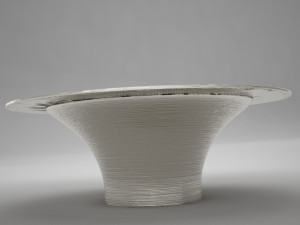 silver table 3D Model
