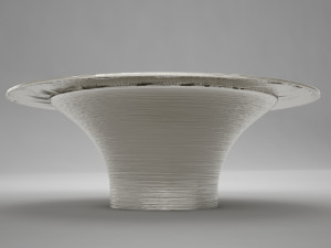 silver table 3D Model