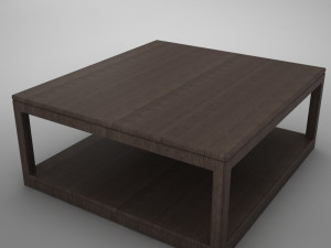 wood coffe table 3D Модель