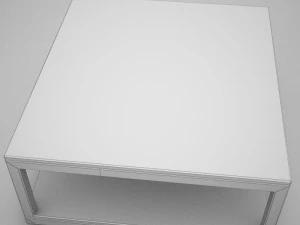wood coffe table 3D Model