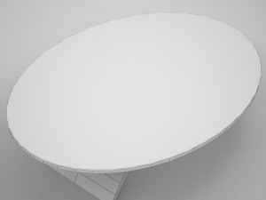 glass coffe table Modelo 3D