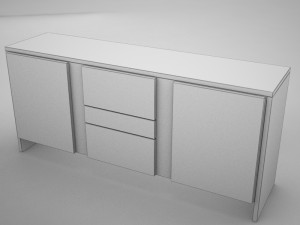 coffe table square 3D Model
